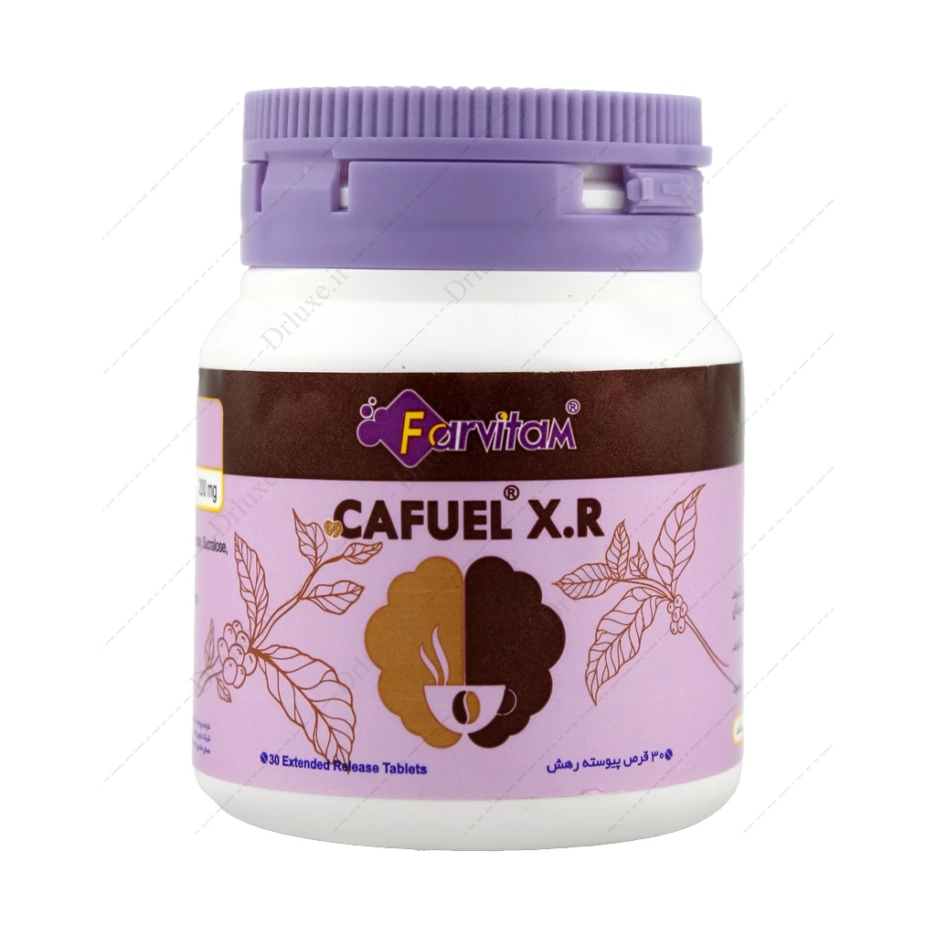 قرص کافئین پیوسته رهش فارویتام ایکس آر 30 عدد